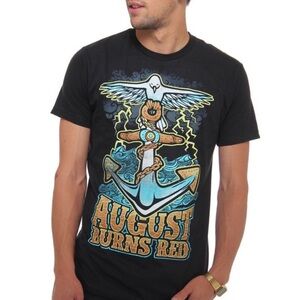 August Burns Red NWT Graphic Band Tee Unisex Black Short Sleeve Shirt - Small